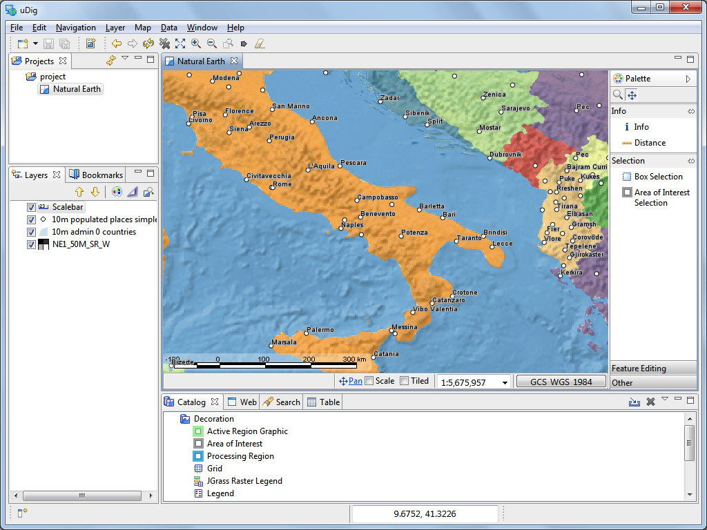 udig map eclipse